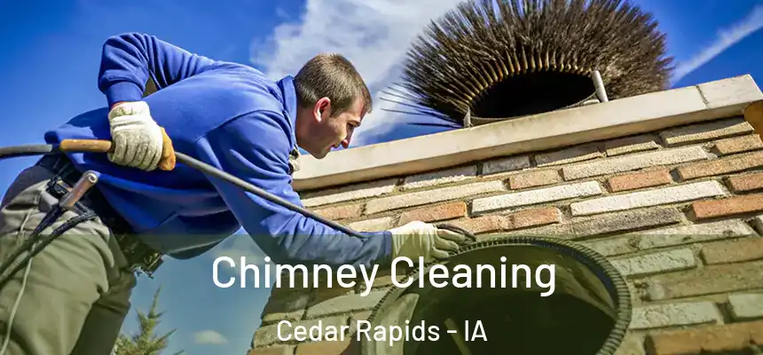 Chimney Cleaning Cedar Rapids - IA