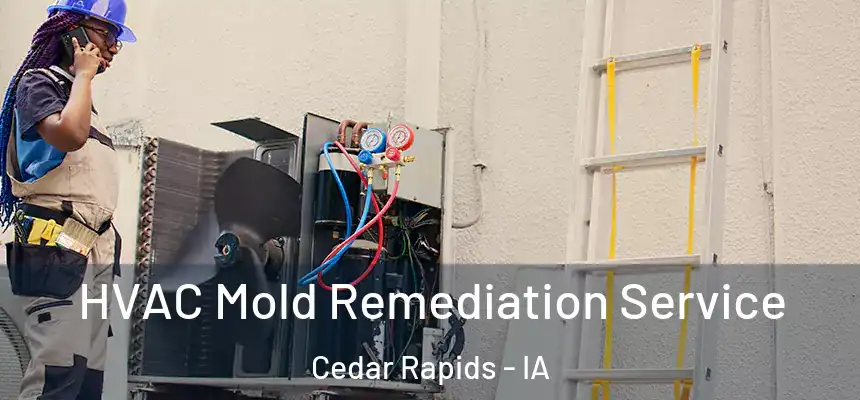  HVAC Mold Remediation Service Cedar Rapids - IA